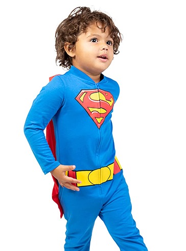 (해외) 슈퍼맨 아기 유아 토들러 할로윈 코스튬 워너브라더스