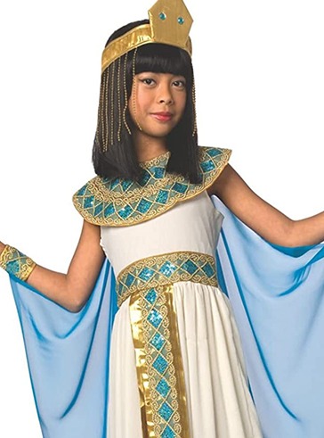 (해외) 이집트 클레오파트라 여왕 여아 할로윈 코스튬