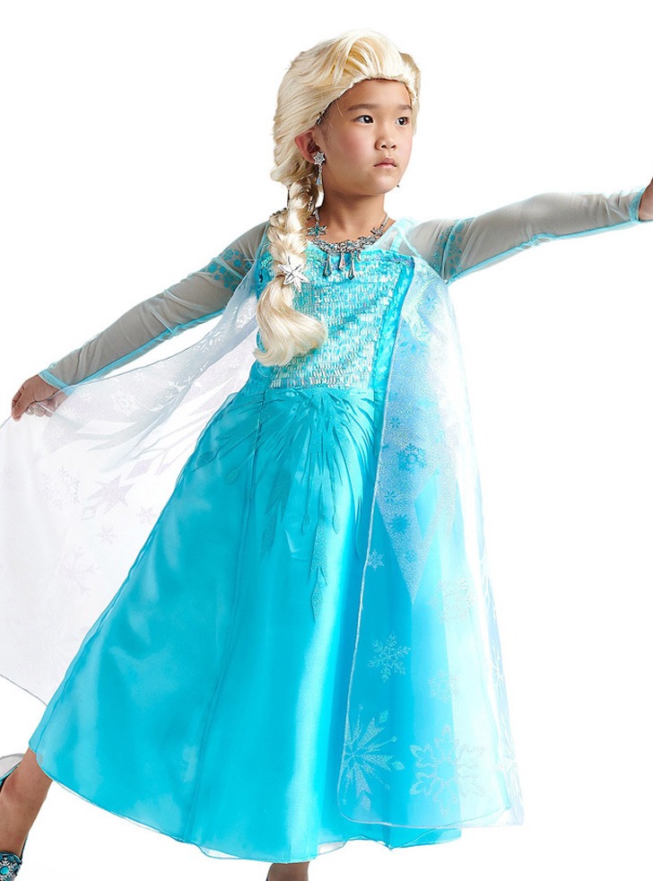 (해외) 디즈니 프린세스 겨울왕국 엘사 코스튬 드레스 할로윈 의상