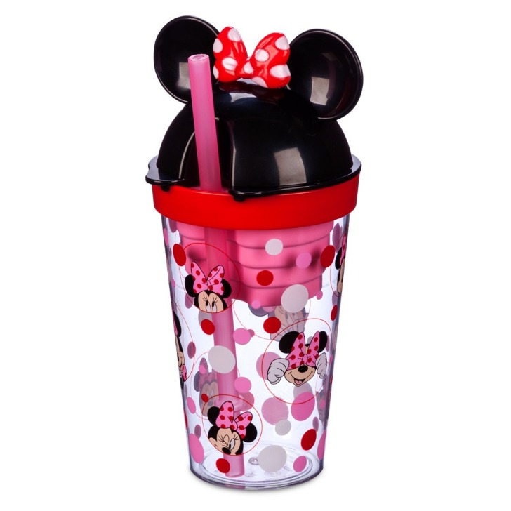 디즈니스토어 스낵 컵과 빨대가 포함된 미니마우스 텀블러